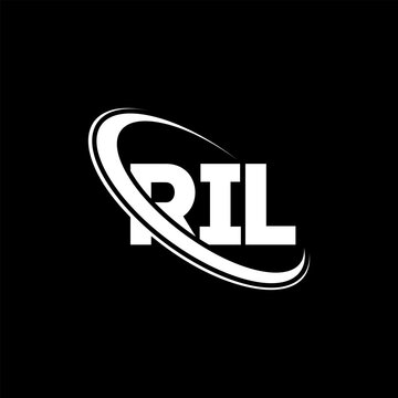 RIL logo. RIL letter. RIL letter logo design. Initials RIL logo linked with circle and uppercase monogram logo. RIL typography for technology, business and real estate brand.