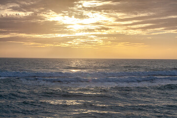 Golden Sky over the Florida Gulf