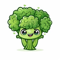 Fototapeta premium Ethereal Lightly-Crisped Chibi Parsnip - Cartoon Furrowed Design