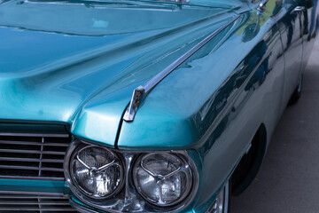 Classic Blue Car
