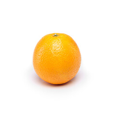Vitamin C, citrus and orange with fruit for wellness, cardiovascular health or fiber in studio. Nutrition, healthy and food as snack, antioxidant and juice for organic, eating and diet in backdrop