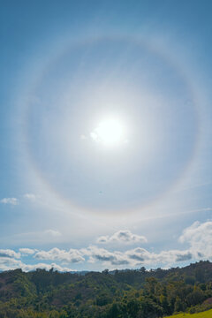Sun Halo in California