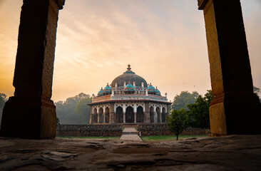 Mughal Isa Khan Tomb in Humayuns Tomb complex