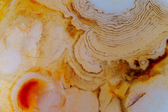 lace agate detail texture
