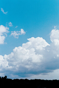 Cumulonimbus cloud in the sky