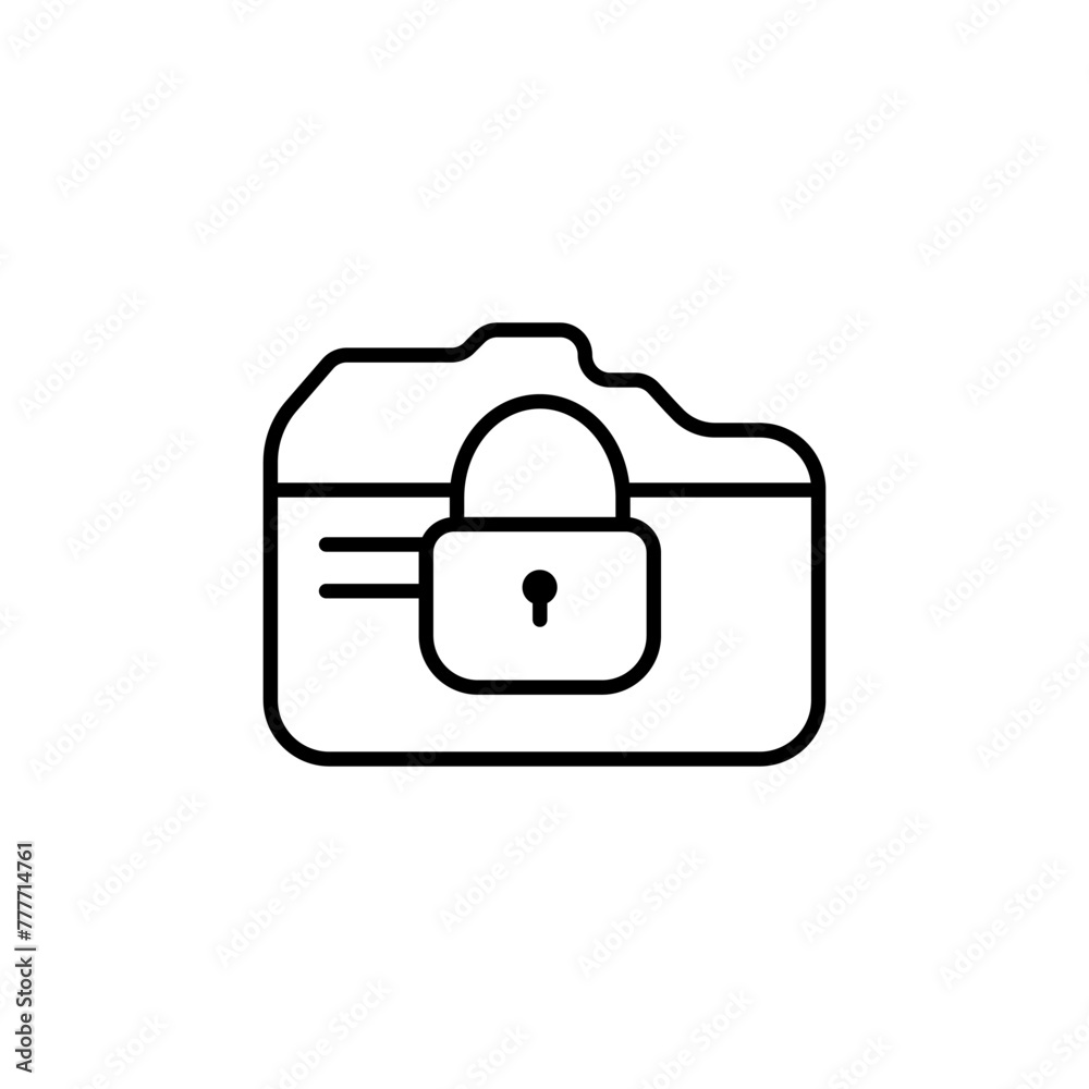 Poster file folder vector icon. cloud file storage outline logo. open vector document. a simple directory i