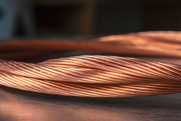 Copper wire cable, raw material energy industry