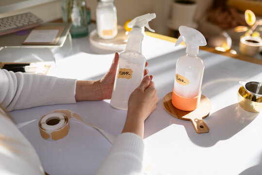 Label sustainable Cleaning Supply