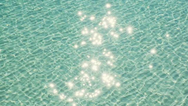 Ocean Water and Sunlight Tropical Beach Summer Aesthetic