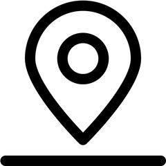 Test website linear black outline icon pack
