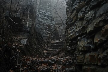 old abandoned building