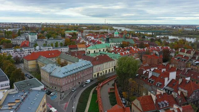 Warsaw Downtown Old City Poland