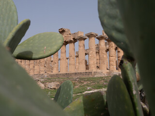 Parco archeologico di Selinunte, in sicilia. 