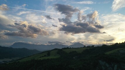 Marche from Above: Aerial Pastoral Beauty of Southeastern Italy