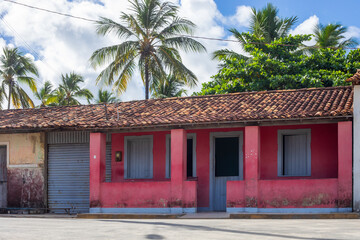 Typical houses in the Pontal district