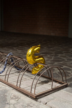 Gold parked letter