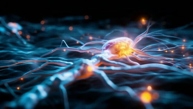Digital Neural Network Activity in Dark Ambience
