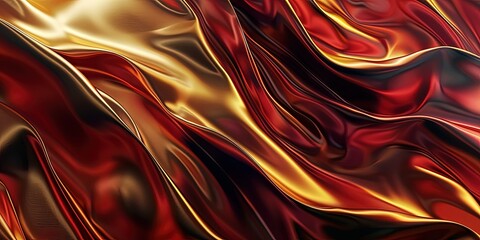 Bright red background with elements of gold , luxury , background , wallpaper.