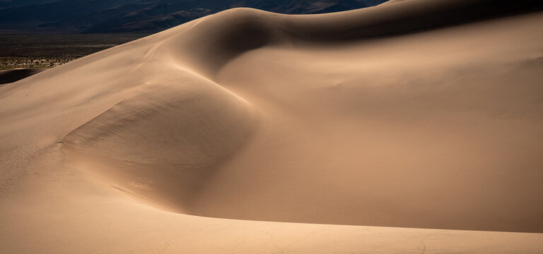 Shaped by wind. Death Valley. California (vt)