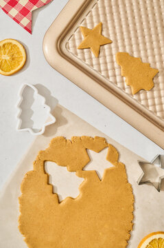 chistmas cookies process