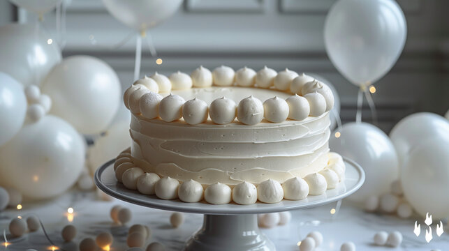 Fête des Saveurs : Gâteau d'Anniversaire blanc