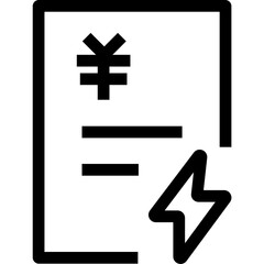 Fototapeta premium Photovoltaic cloud platform black outline icon pack