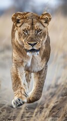  Lioness running