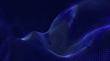 Abstract financial wave pattern background