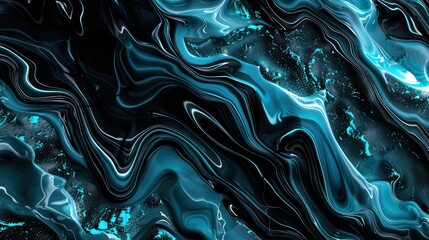 Obraz premium Hand Painted Background With Mixed Liquid Paints. Abstract Fluid Acrylic Painting. Marbled Colorful Abstract Background. Liquid Marble Pattern.