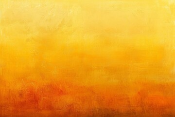 Obraz premium Gradient background shifting from warm golden yellow to deep orange with textured surface