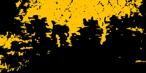 Dots halftone yellow and dark blue color pattern gradient grunge texture background. Dots pop art sport style vector illustration.modern grunge black yellow