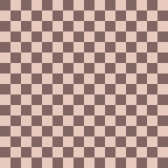 Brown chessboard background.Chess Pieces Seamless pattern. Endless background. Racing flag texture. tile chessboard pattern	
