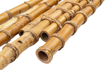 Reed Pipes isolated on transparent background