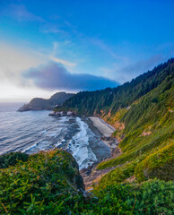 Heceta Head Viewpoint Florence Oregon