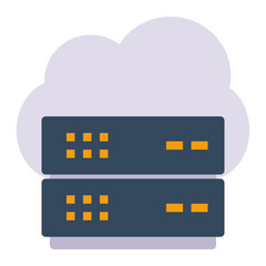 Fototapeta premium This is the Server icon from the Data Management icon collection with an Color style