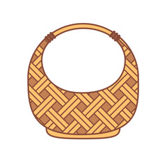 rattan basket weaving traditional
