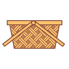 rattan basket weaving traditional