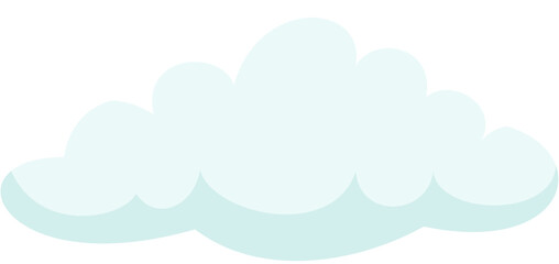 cloud puff cartoon illustration