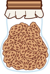 cookies jar snack sweet