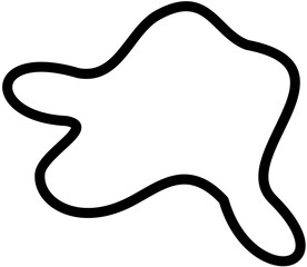 Obraz premium water stain blops