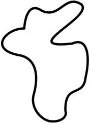 Obraz premium water stain blops