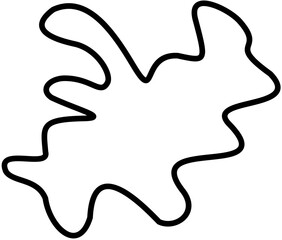 Obraz premium water stain blops