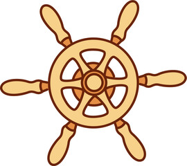 wood ship steering © ika