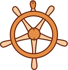 wood ship steering © ika