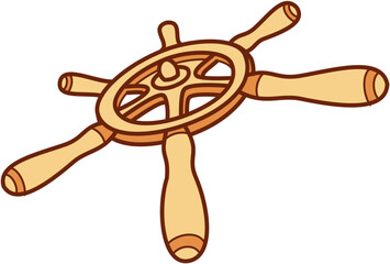 wood ship steering © ika