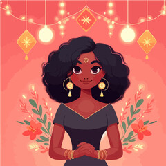 Happy Tamil New Year vector image