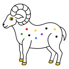 illustration of a sheep