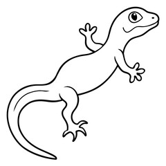  Lively Lizard: Vector Illustration