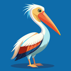 Majestic Pelican: A Vector Illustration