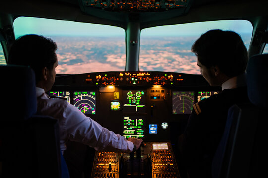 Aircraft Cabin, Flight Academy Simulator.